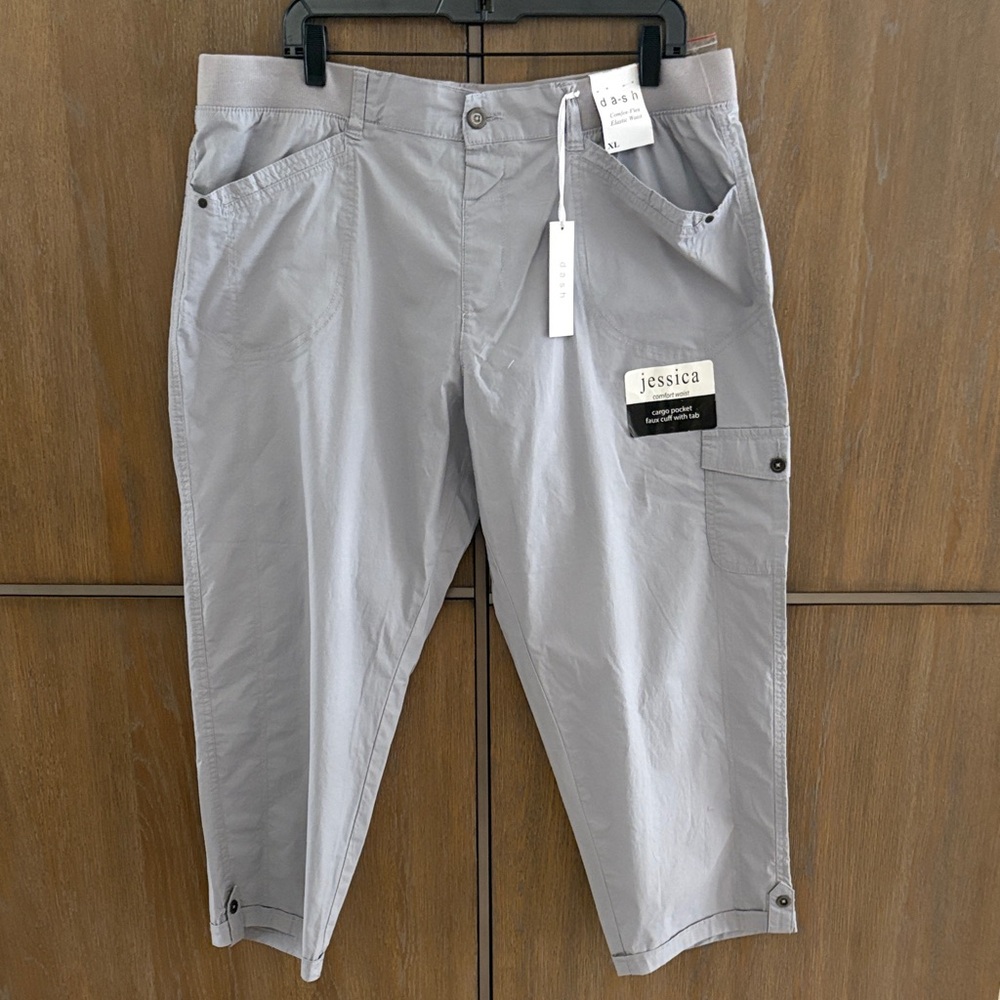 Jessica Light Gray Casual Pants
